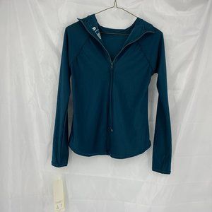 All In Motion Size S Teal Long Sleeve Rash Guard